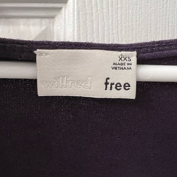 Wilfred Free Gail Dress Purple XXS - Picture 3 of 4